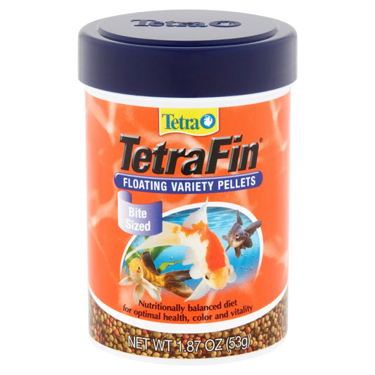 Goldfish Variety Floating Pellets Fish Food, 1.87 Oz.