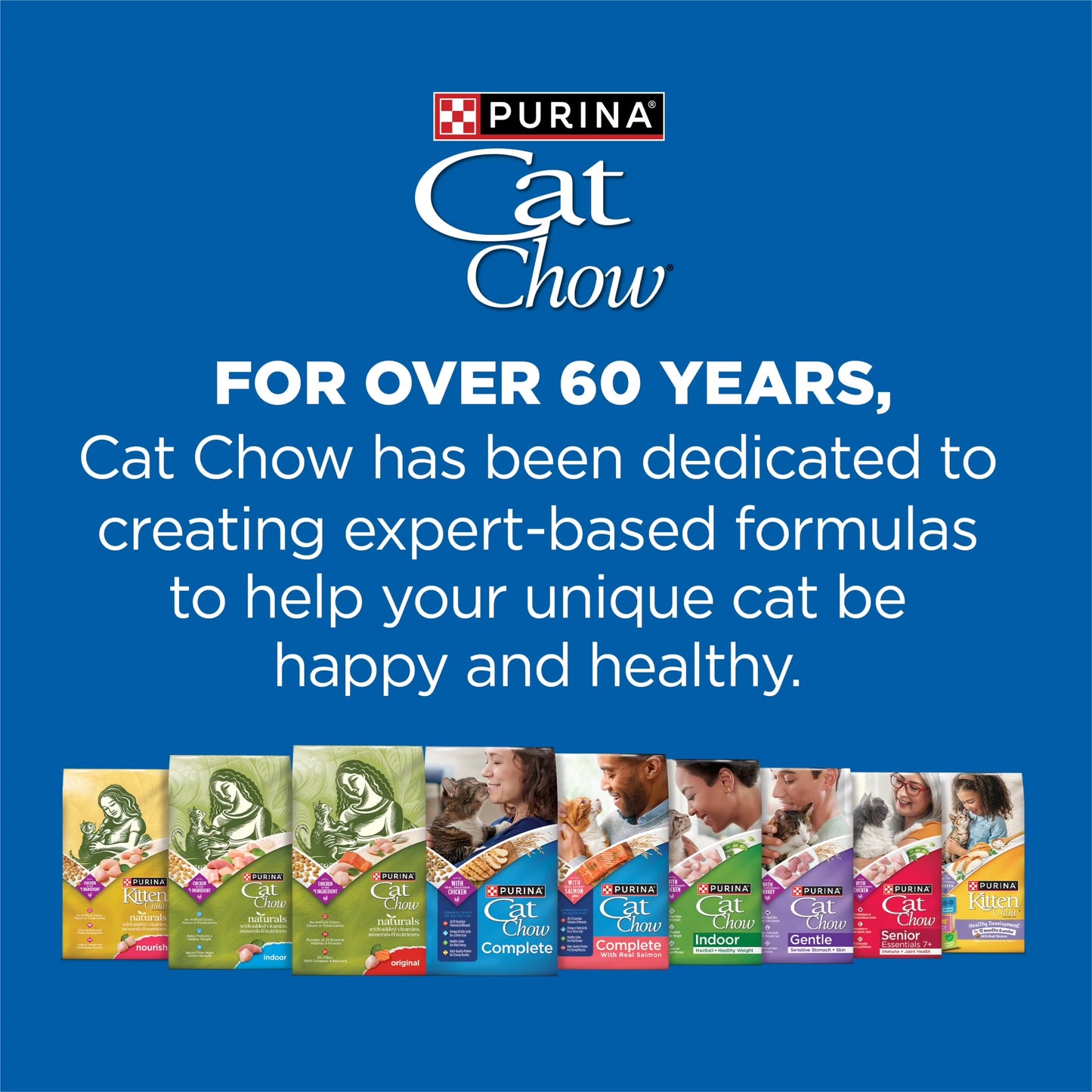 Purina  Complete High Protein Dry Cat Food with Real Chicken