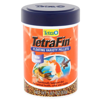 Goldfish Variety Floating Pellets Fish Food, 1.87 Oz.