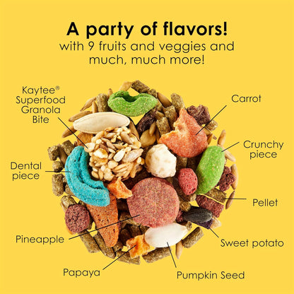 Fiesta Rabbit Food, Nutritious and Fun Blend, Supports Dental Health and Digestion, 3.5 Pounds