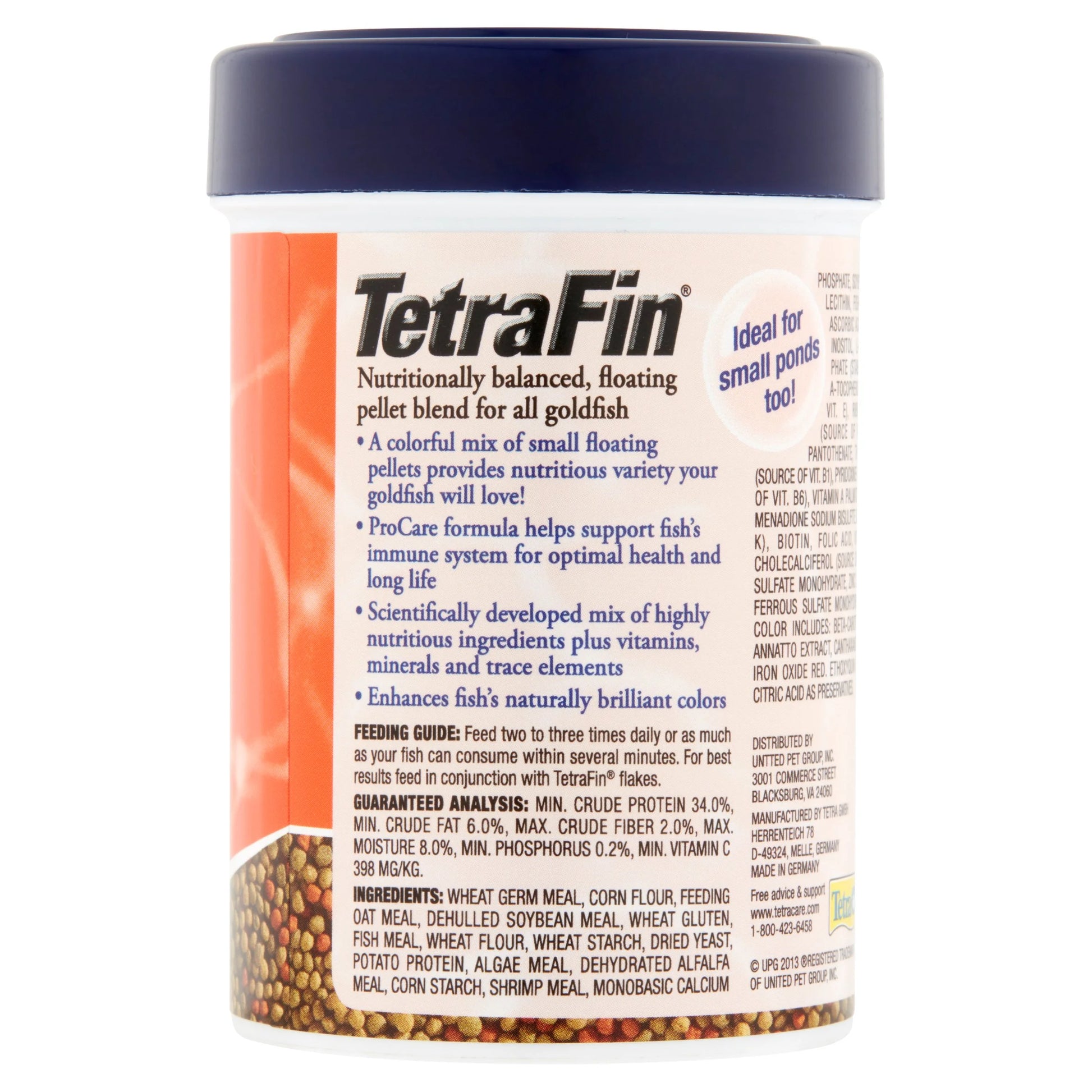 Goldfish Variety Floating Pellets Fish Food, 1.87 Oz.