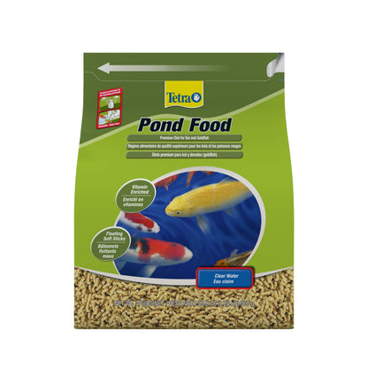Pond Fish Food Premium Sticks Diet for Koi and Goldfish, 1.25 Lbs