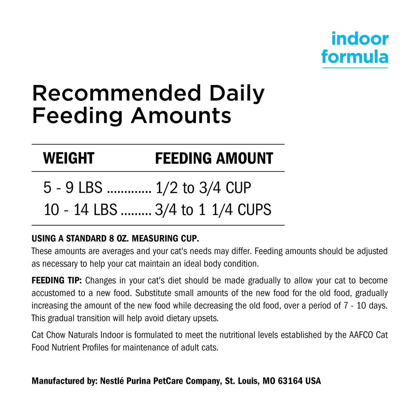 Purina  Naturals, Indoor Dry Cat Food, Chicken & Turkey