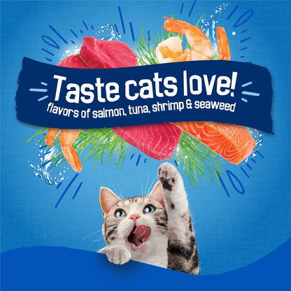 Purina  Dry Cat Food Seafood Sensations with Salmon, Tuna, and Shrimp Flavors - 22 Lb. Bag