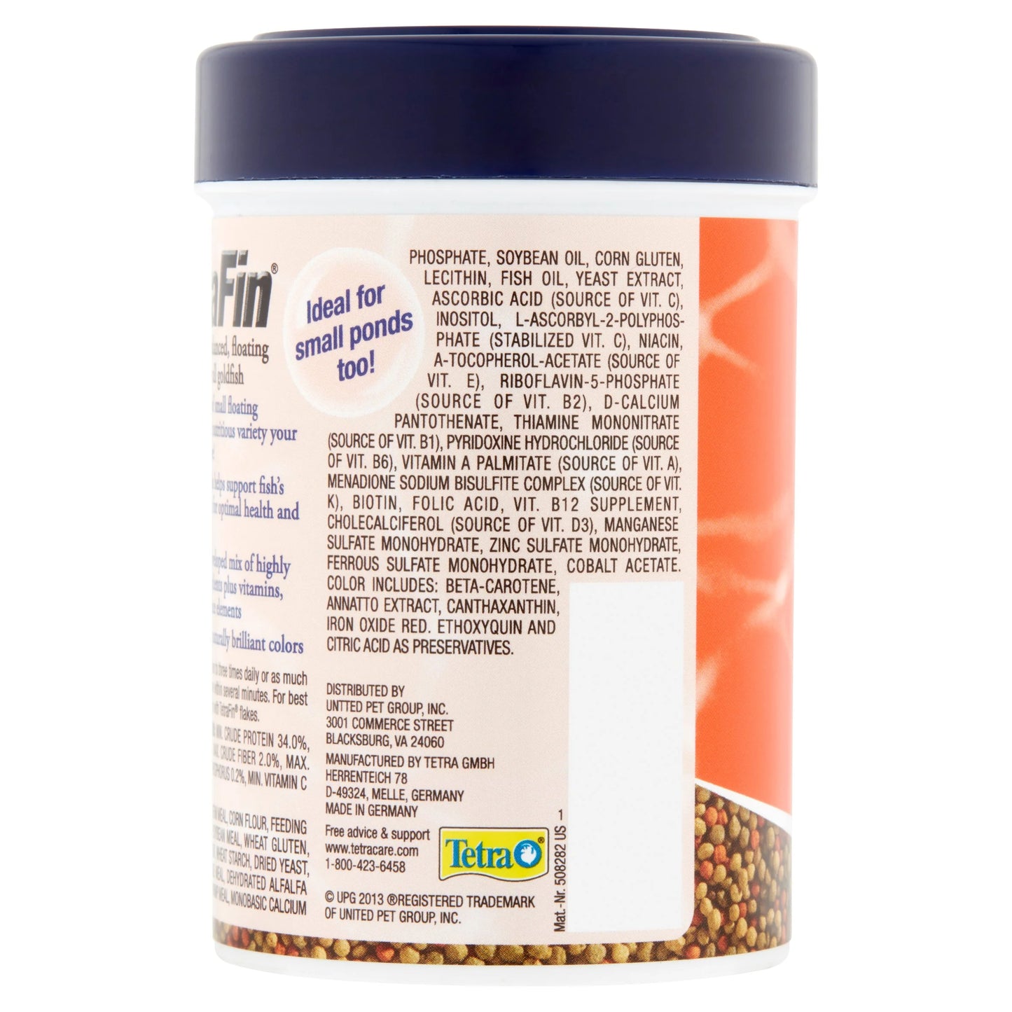 Goldfish Variety Floating Pellets Fish Food, 1.87 Oz.