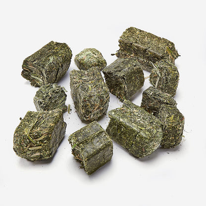 Alfalfa Cubes for Rabbits, Guinea Pigs, and Other Small Animals, 15 Oz