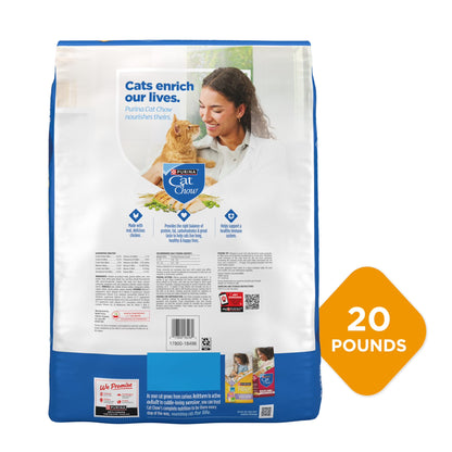 Purina  Complete High Protein Dry Cat Food with Real Chicken