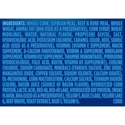 Kibbles 'N Bits Dry Dog Food for Adult Dogs, Savory Bacon & Steak Flavor